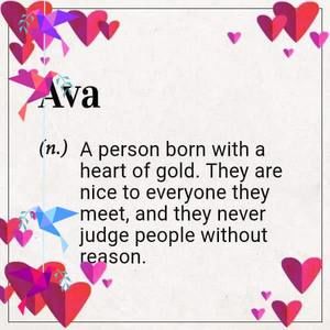 Meet your Posher, Ava